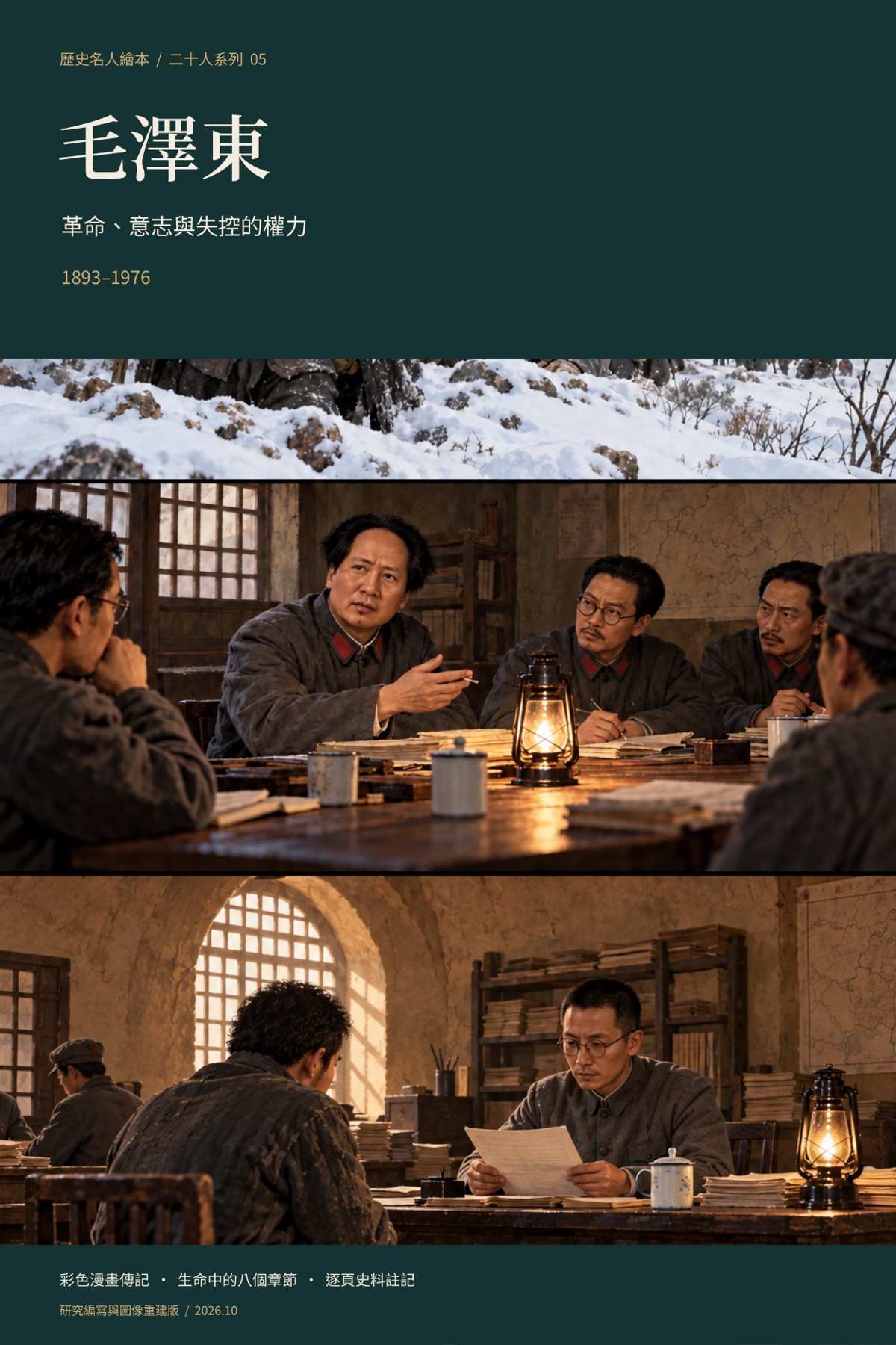 《毛澤東：革命、意志與失控的權力》完整封面