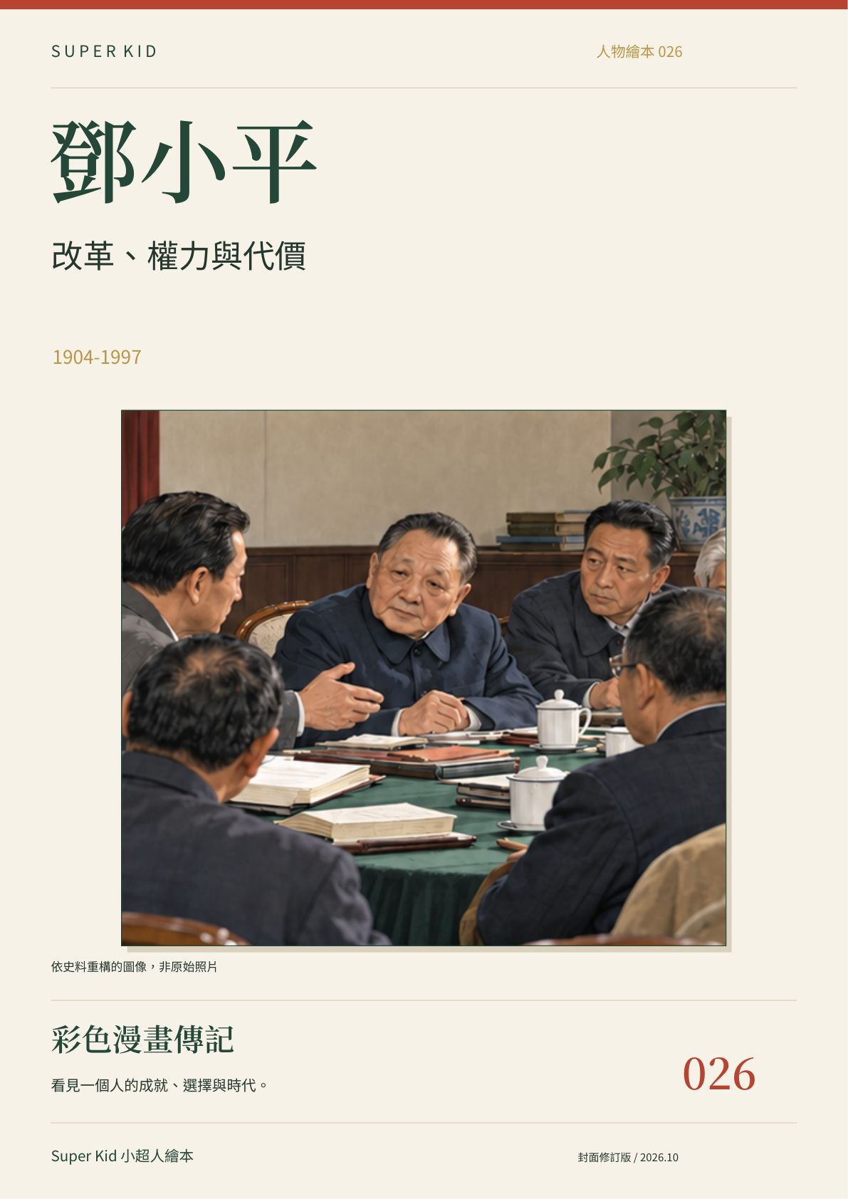 《鄧小平：改革、權力與代價》完整封面